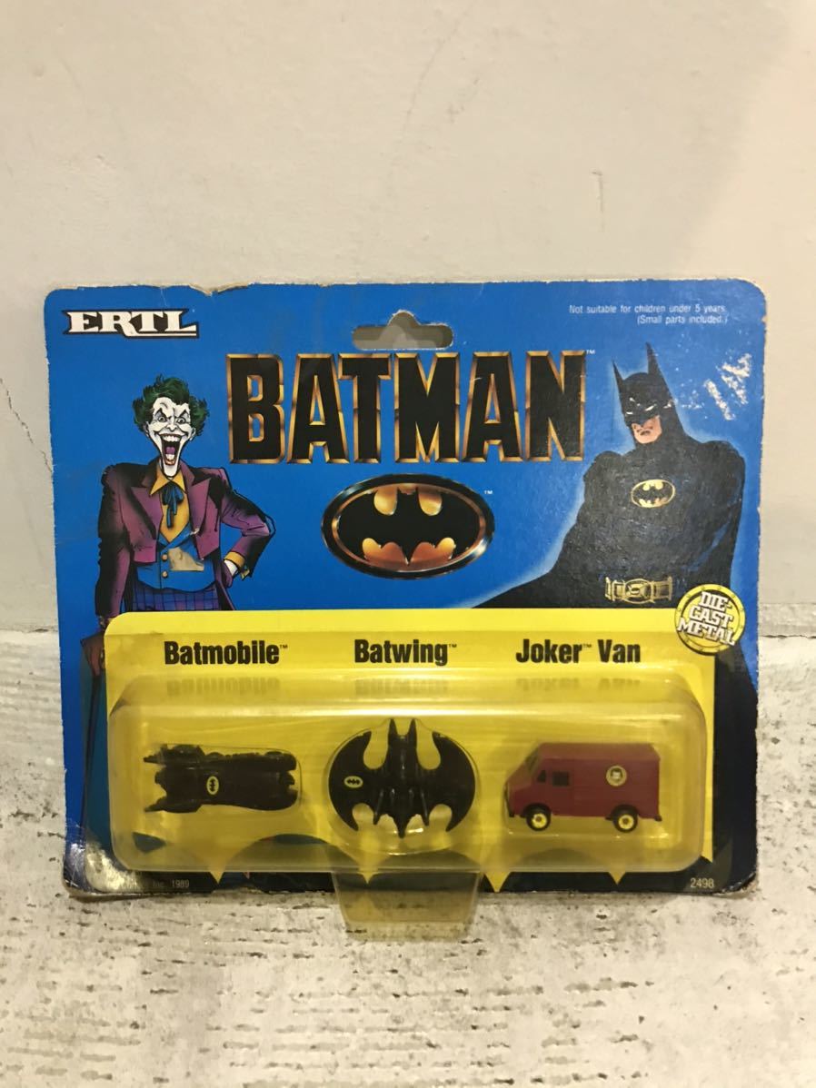 バットマン BATMAN ERTL batmobile ビヨンド 1989 joker van ジョーカー batwing バットモービル拍卖