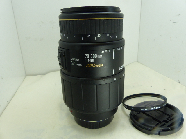 ソニーαシグマ APO 70-300㎜F4-5.6 マクロ 拍卖