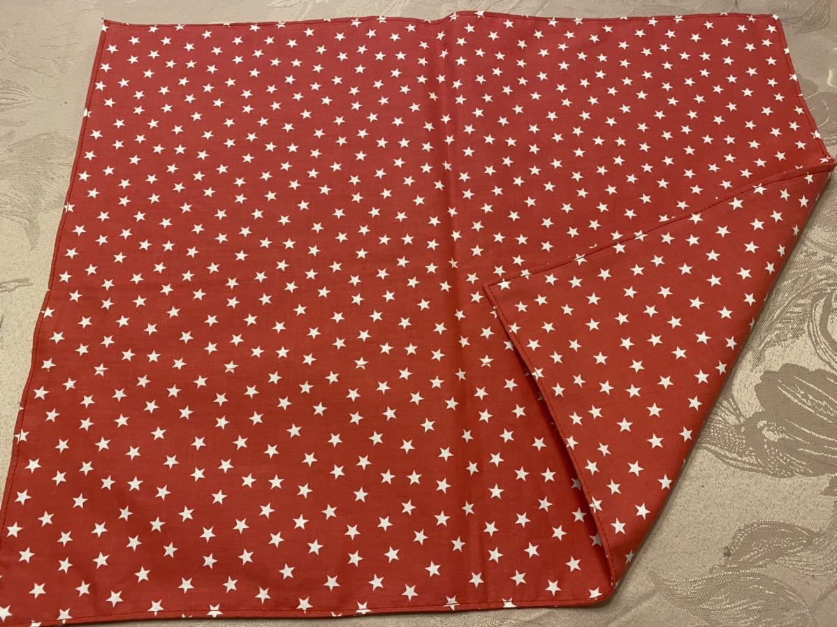 No.244 裏付ランチョンマット ハンドメイド 35x45 星柄拍卖