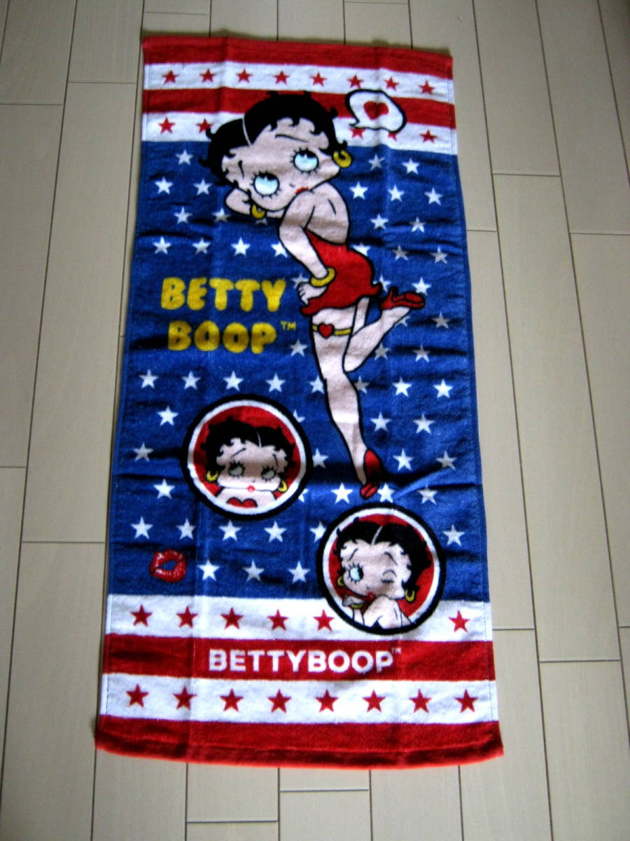 2.【新品】ベティちゃん*フェイスタオル*Betty Boop拍卖