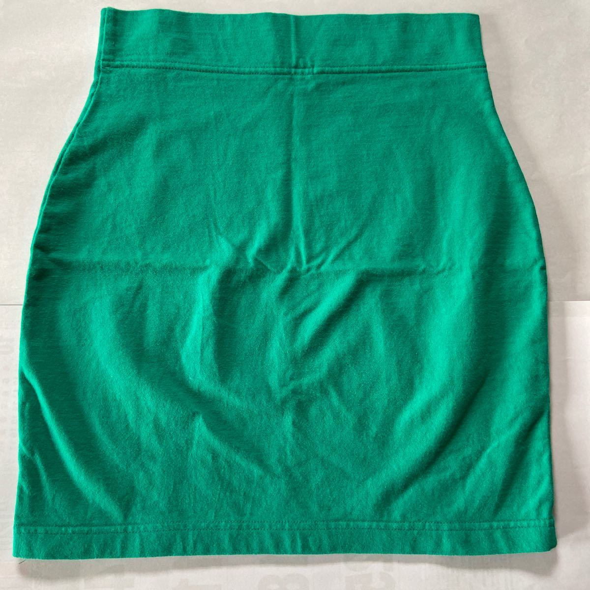 ミニスカート 緑 イベントで着用拍卖