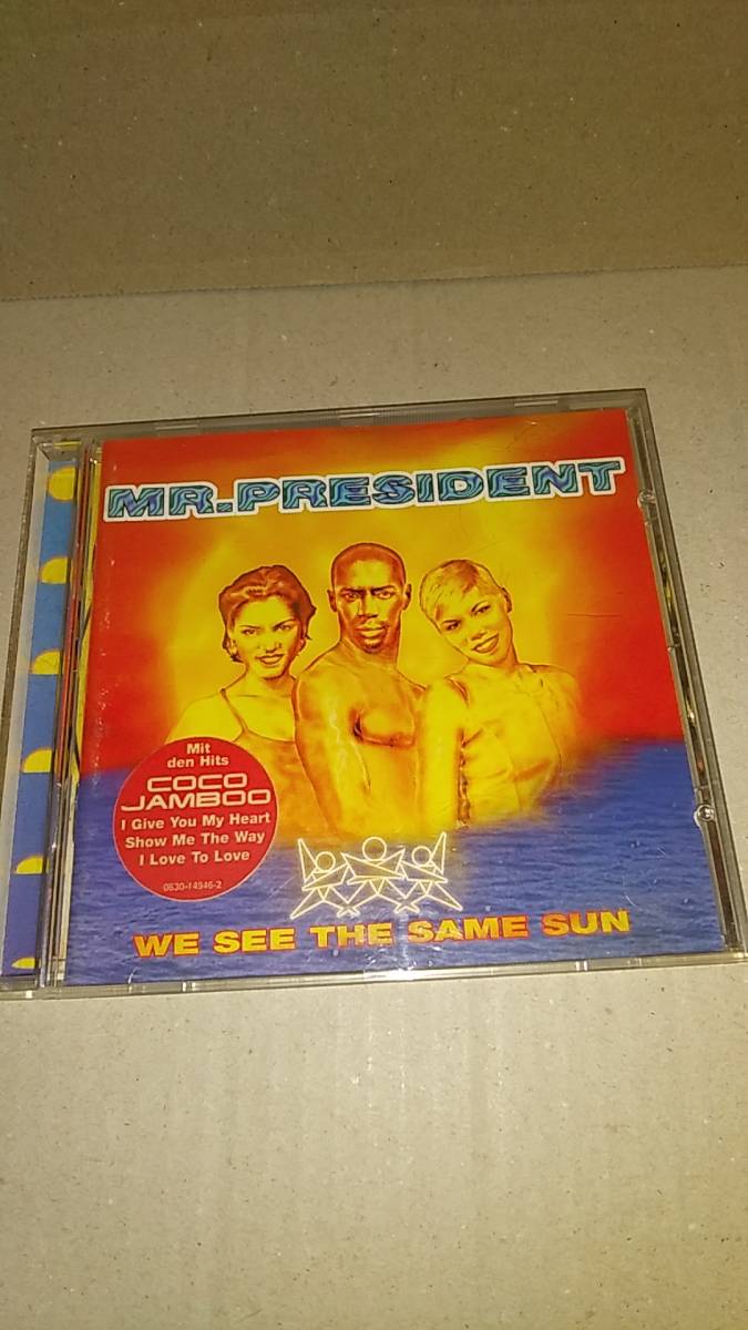 CD/ダンス、ポップス MR.PRESIDENT / WE SEE THE SAME SUN 1996年 中古 ミスタープレジデント拍卖