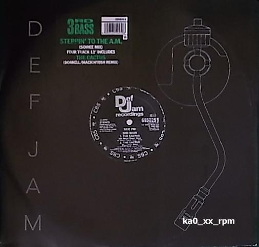 ★☆3rd Bass「Steppin' To The AM / The Cactus」☆★5点以上で送料無料!!!拍卖