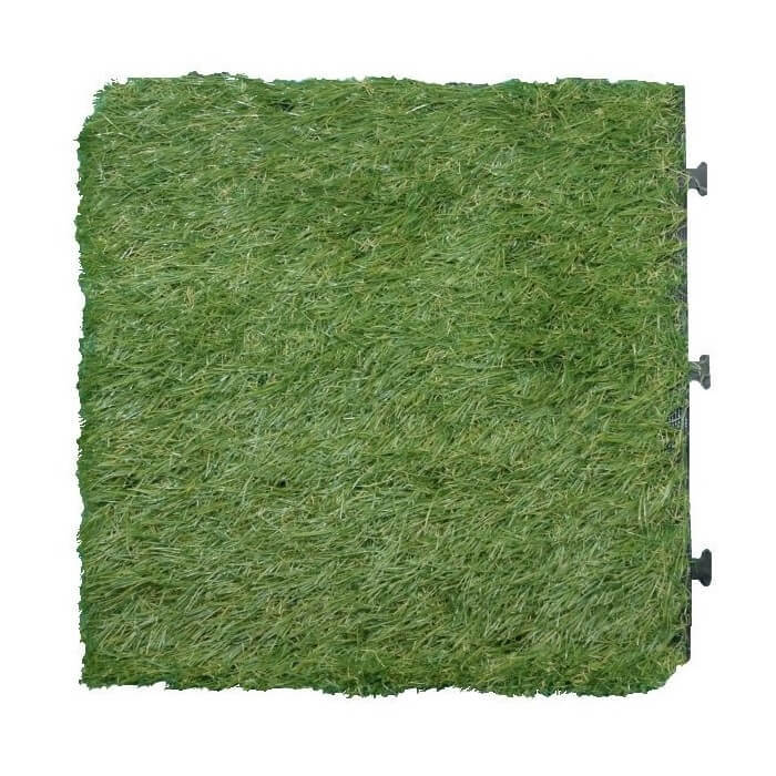 リアル人工芝生ジョイントマット(10枚入り) 92017_GR グリーン拍卖