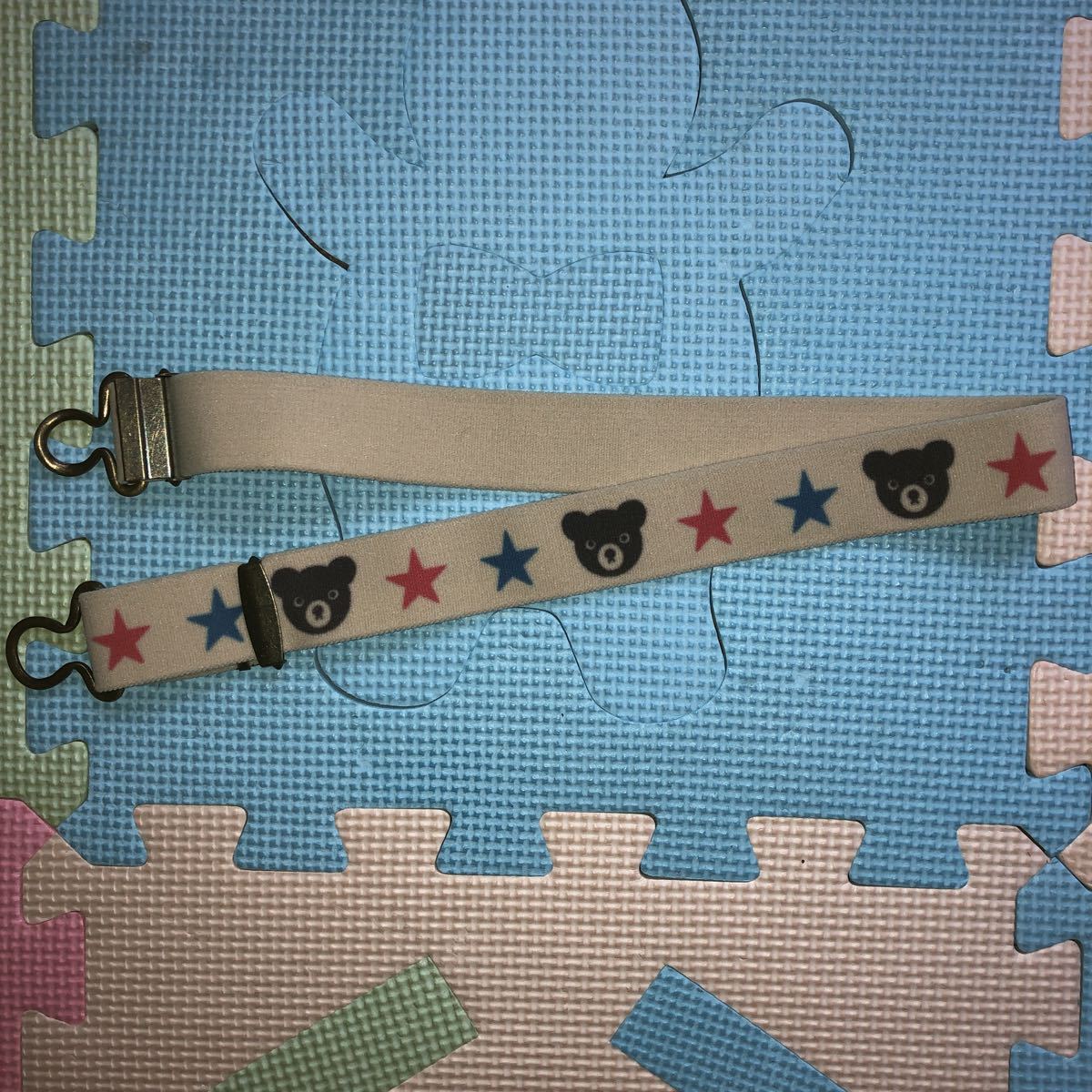 【新品即決!】とってもおしゃれなミキハウスダブルB男女兼用ゴムベルト拍卖