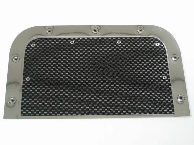 マフラーエキゾーストトリムメッキ+カーボン柄 車 自動車 バイク かっこいいステッカーです。カー用品 カーアクセサリー拍卖