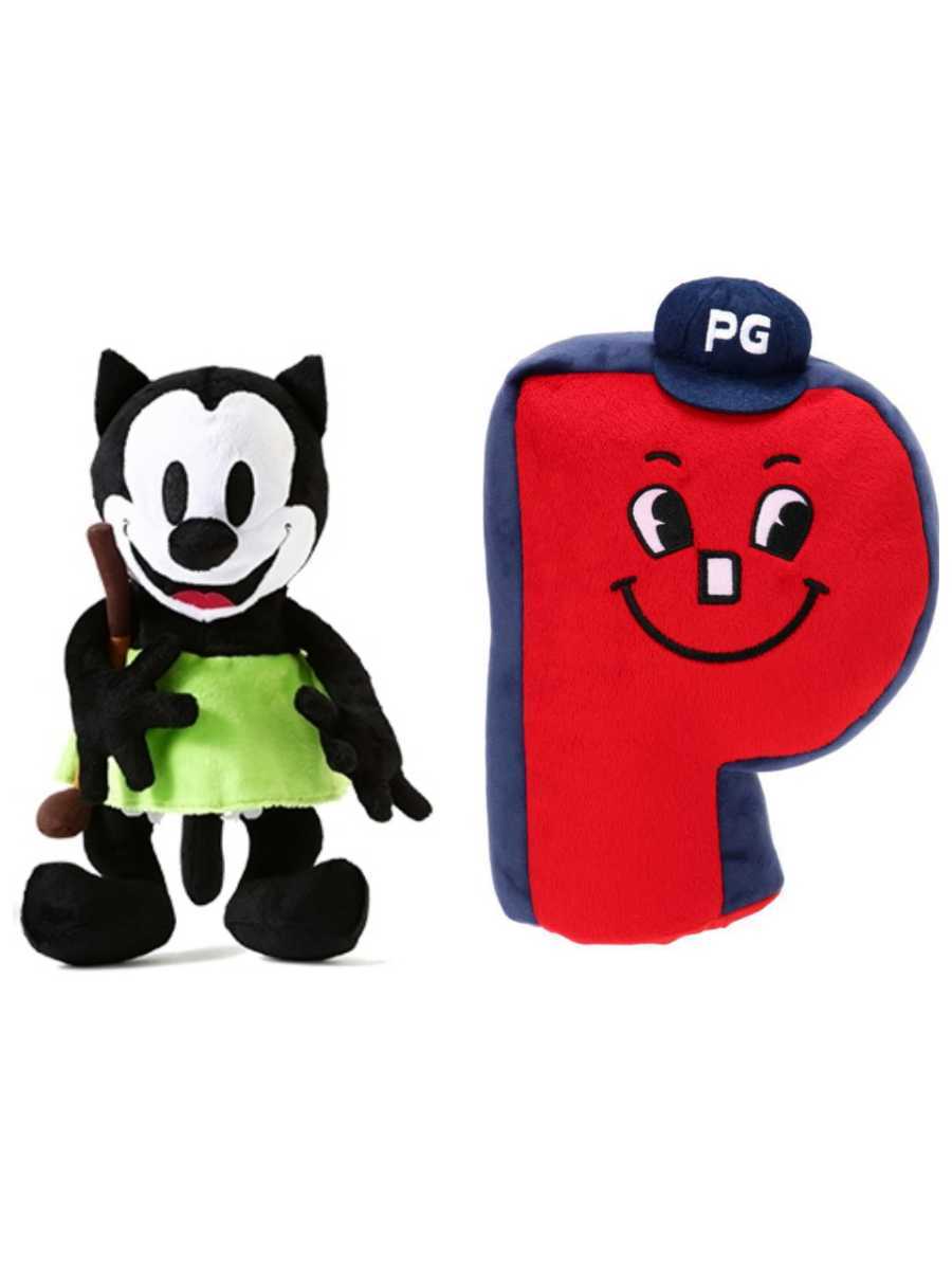 新品限定 PEARLY GATES パーリーゲイツ ヘッドカバーセット ディズニー オルテンシア&PG89 ぬいぐるみ拍卖