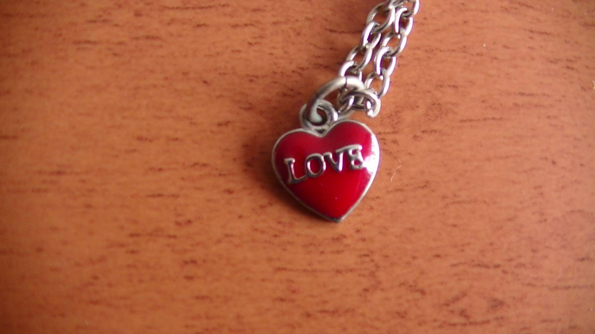ネックレス LOVE ハート拍卖