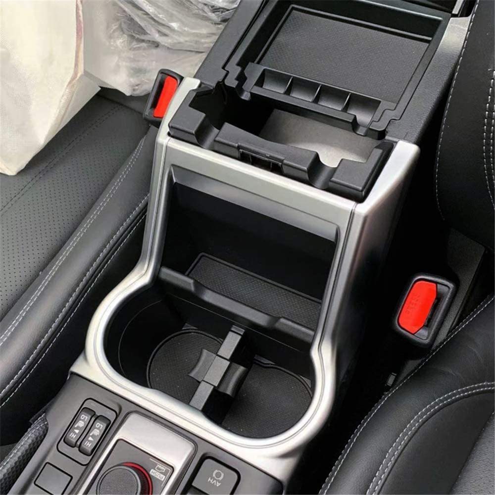 フォレスター SK9 SKE シルバー ドリンクホルダーカバー アームレスト コンソール シフト インテリアパネル 内装 カスタム トリム モール拍卖