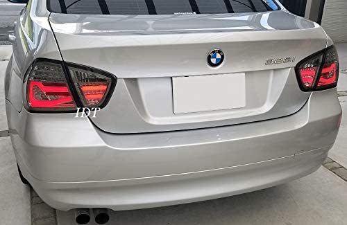 BMW E90 前期 セダン ファイバーライン LEDテール 320 323 325 32系 専用設計 ウインカー スモール ブレーキ (スモーク)拍卖