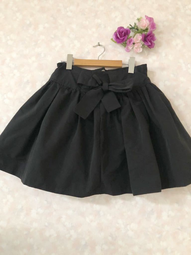 Bilitis dix sept ans 黒 スカート 前後リボン f1拍卖