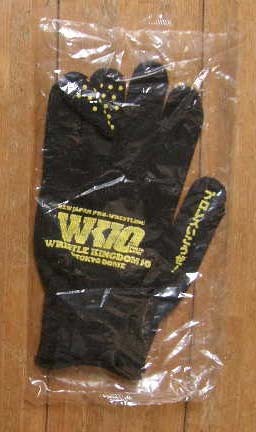 非売品 新日本プロレス レッスルキングダム10記念 東京ドーム大会 軍手 手袋 プロレスいこうぜ拍卖