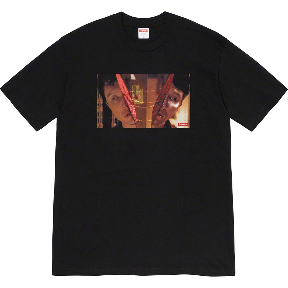【新品未使用】20SS 新作 新品 Supreme シュプリーム SPLIT TEE Tシャツ カットソー 半袖 summer tee 殺し屋 KILLER 黒 BLACK拍卖