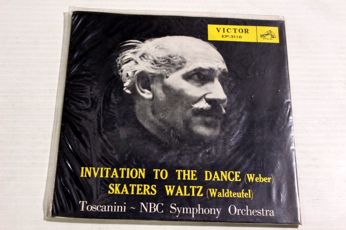 A011/EP/トスカニーニ指揮・NBC交響楽団「舞踏へのお誘い/スケータース・ワルツ」拍卖