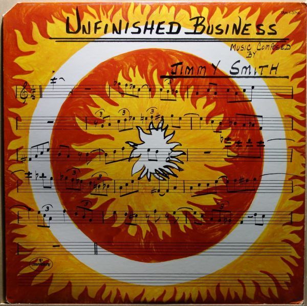 Jimmy Smith - Unfinished Business◆カンパニースリーヴ付き◆ドラムブレイク◆Earth, Wind & Fireのカヴァー◆David T. Walker他参加拍卖