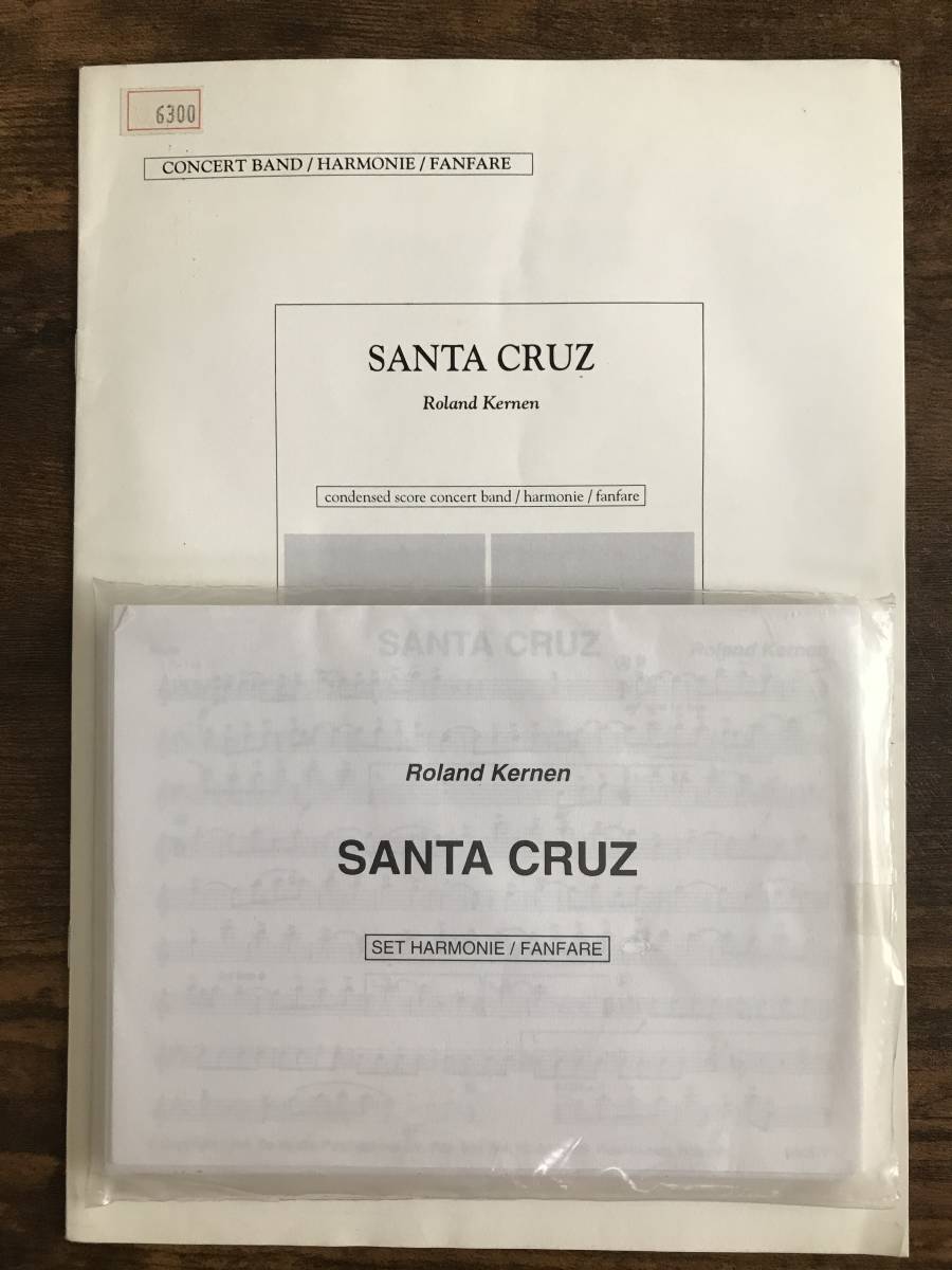 送料無料/吹奏楽楽譜/ローラント・ケルネン:サンタ・クルーズ (パソ ドブレ)/試聴&スコア閲覧可拍卖