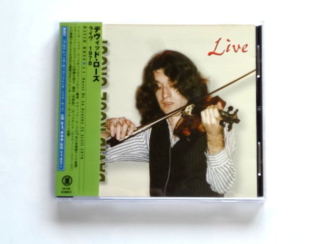 DAVID ROSE デヴィッド・ローズ / LIVE 1978 フレンチ・ジャズ・ロック / 送料310円拍卖