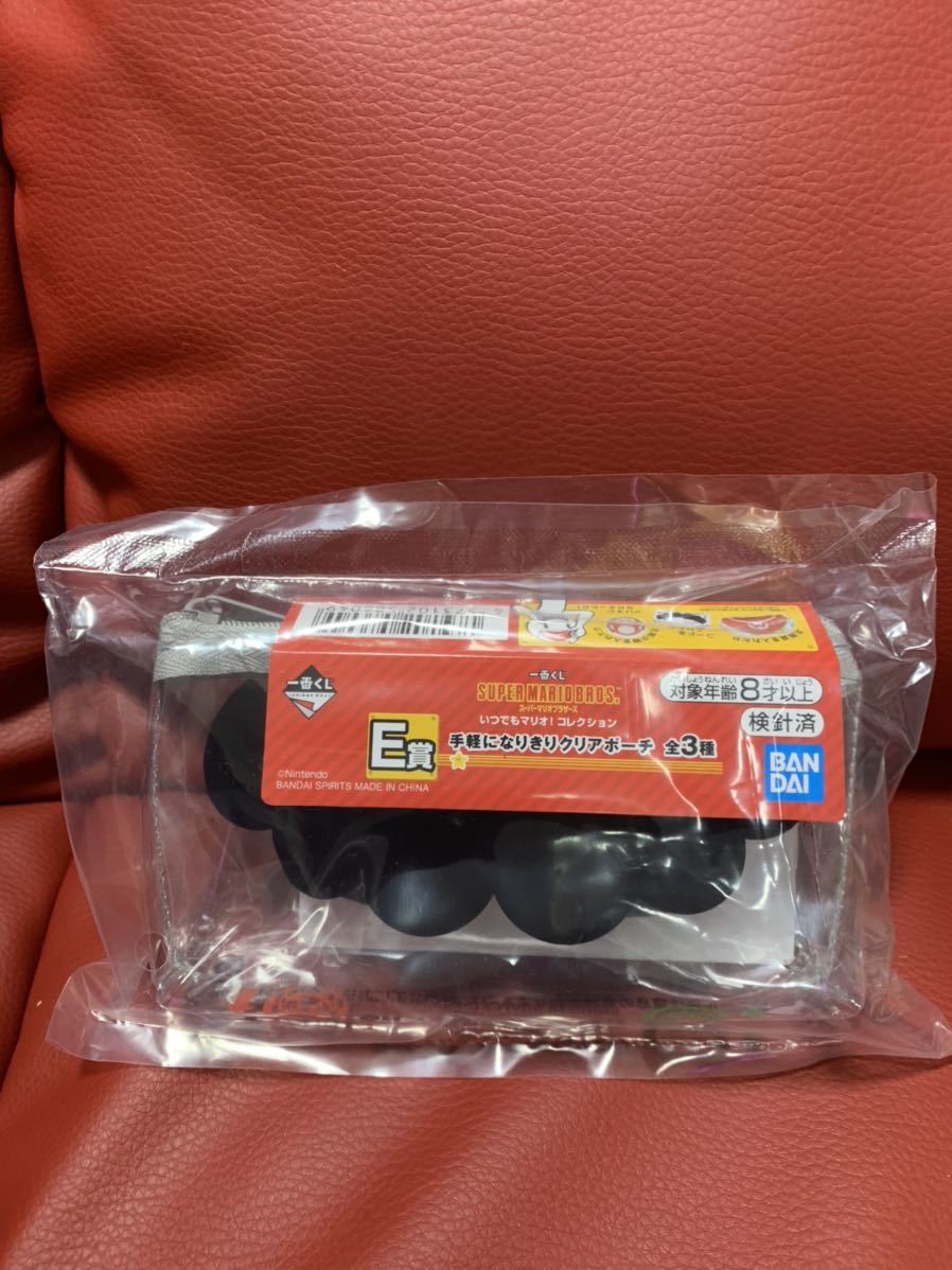 新品未開封!一番くじ スーパーマリオブラザーズ E賞手軽になりきりクリアポーチ拍卖