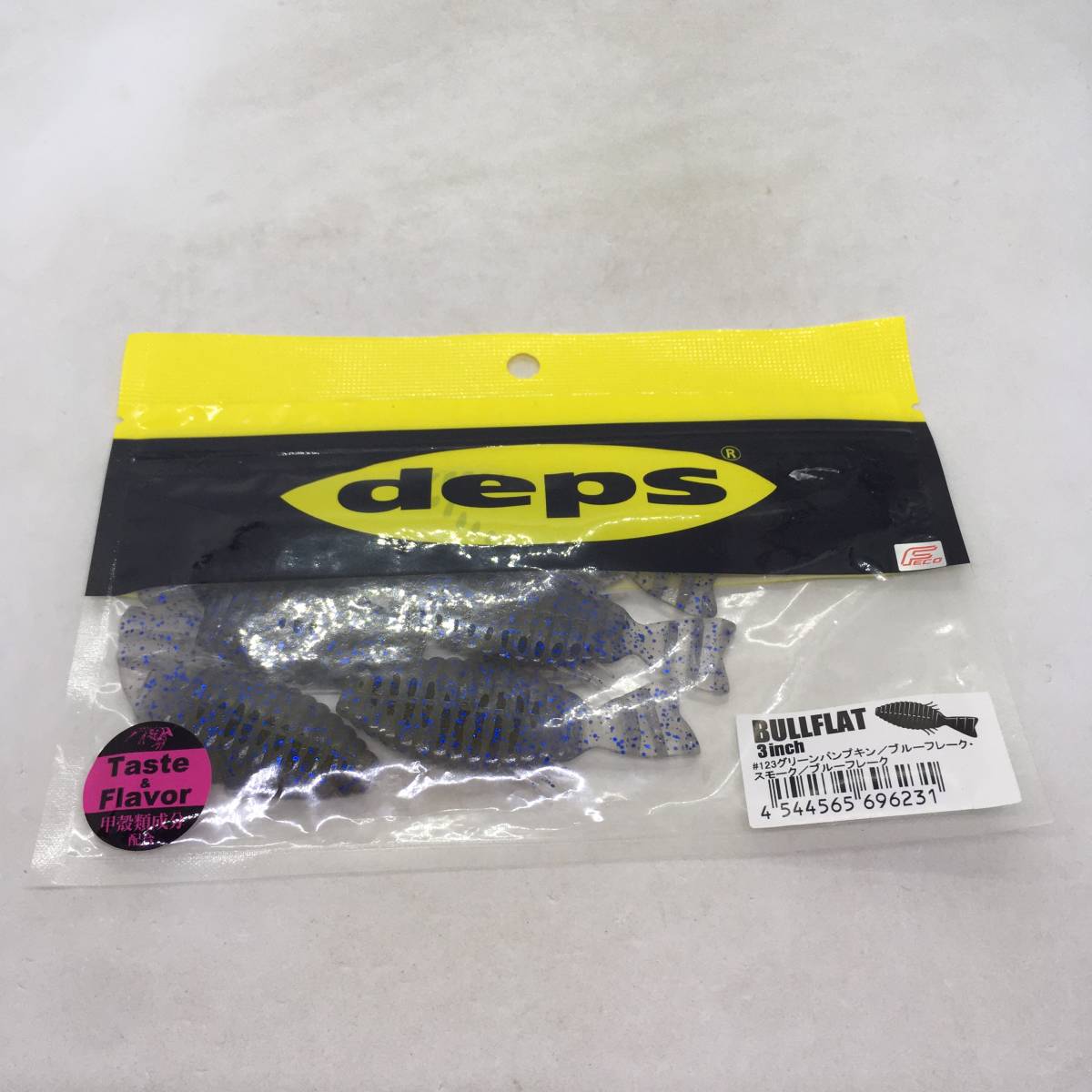 I-17639 デプス deps ブルフラット 3 グリーンパンプキン/ブルーフレーク・スモーク/ブルーフレーク拍卖