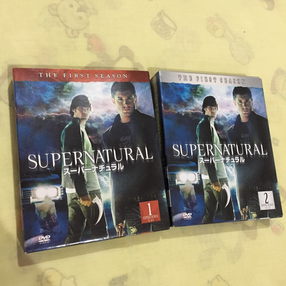 DVD SUPER NATURAL THE FIRST SEASON ディスク1~10 全11話5枚組 × 2セット拍卖