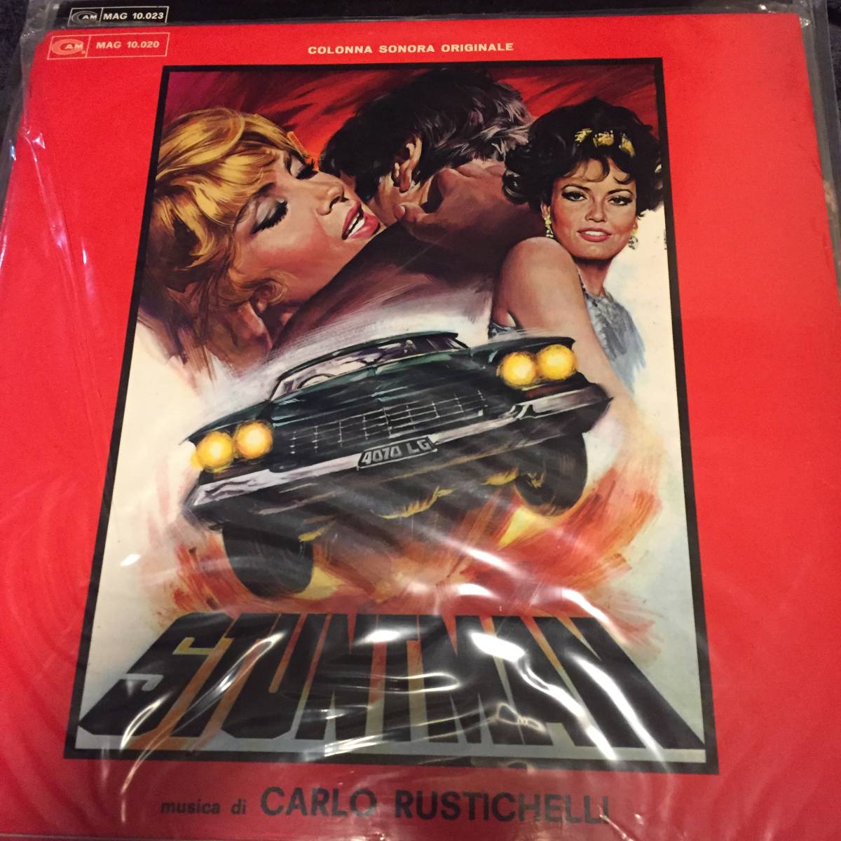 LP! スタントマン(カルロ ルスティケッリ/イタリア盤)拍卖