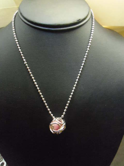 キャッツアイ ネックレス 43cm拍卖