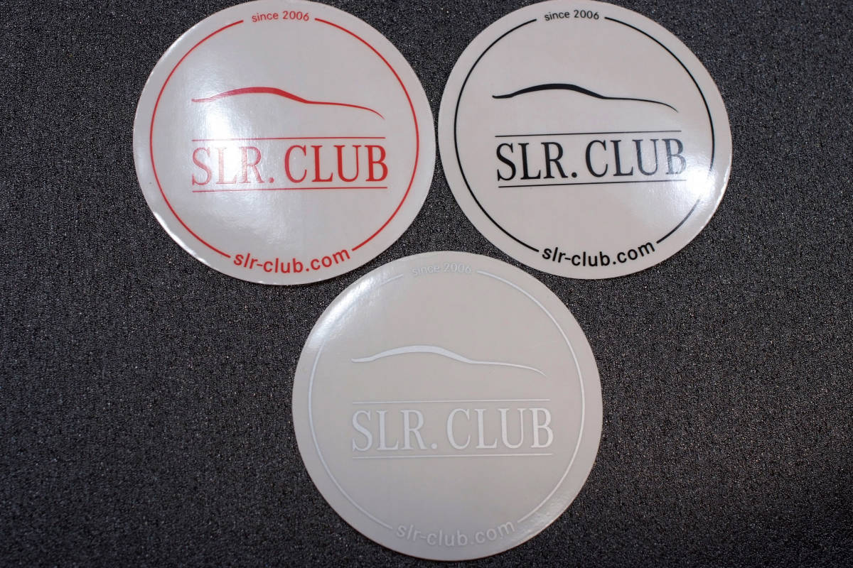 〇 Mercedes 独クラブ ステッカー SLR Club 3色より1枚の入札価格 W68mm benz ocitye メルセデスベンツ amg 300slrマクラーレン722gt c199拍卖