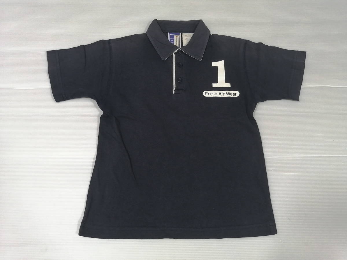 キッズ古着 USA製 biobottoms ポロシャツ キッズ USAサイズ 7 日本サイズ110~120位◯2454 石拍卖