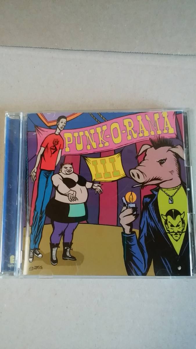 ロック/CD PUNK O RAMA / VOL.3 USパンクオムニバス盤 日本盤 1998年 中古拍卖