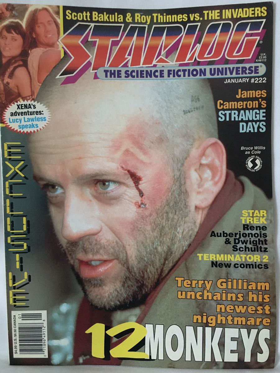 【超レア】スターログ STARLOG #222|Jan.1996|The Science Fiction Universe【Star Trek|ブルース・ウィリス|Strange Days】拍卖