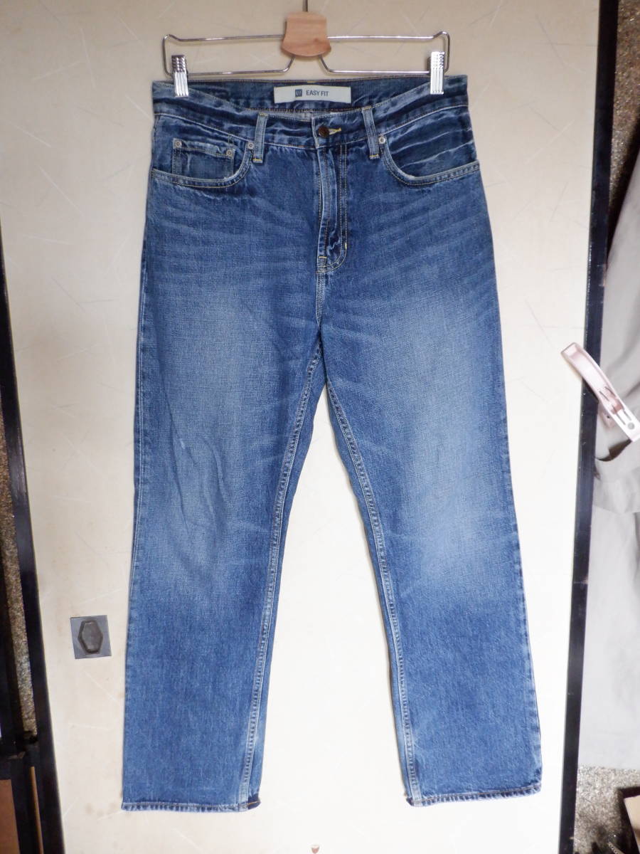 GAP ギャップ EASY FIT ジーンズ ウエスト 80cm 股下 76cm 拍卖