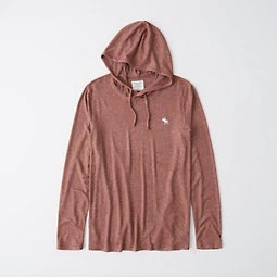 新品タグ付★正規品★Lサイズ!★アバクロ★ホリスター兄弟★Tシャツパーカー★未開封★刺繍ロゴ★ヘザーレッド拍卖