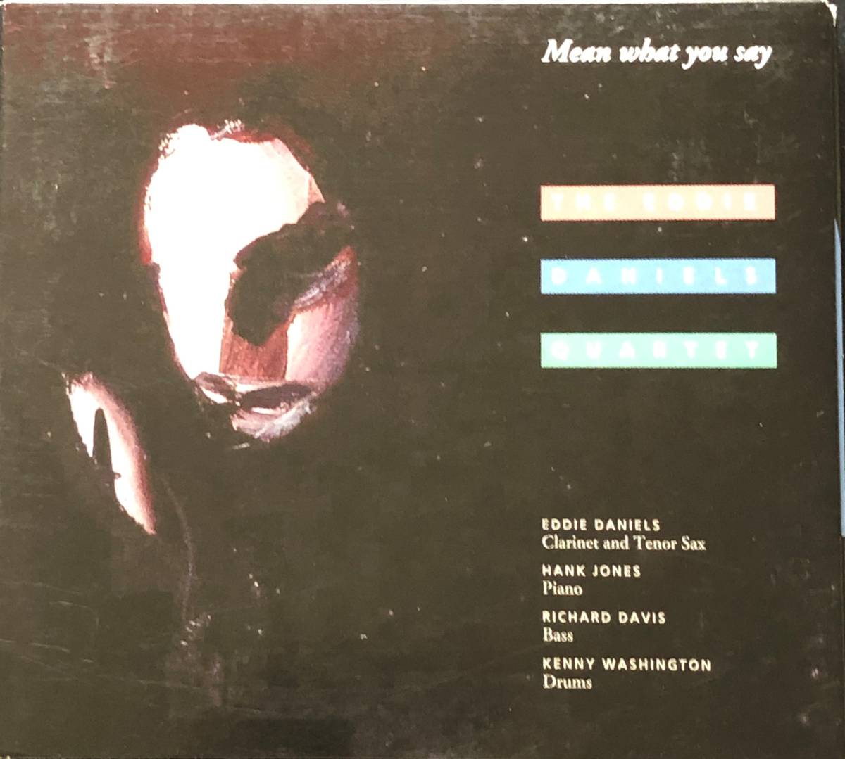 ★送料無料★ Mean What You Say エディ・ダニエルズ★紙ジャケ★拍卖