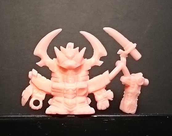 SDガンダム ガン消し 本弾 マーク45 武者激闘頑駄無 武勇形態 肌 未切拍卖