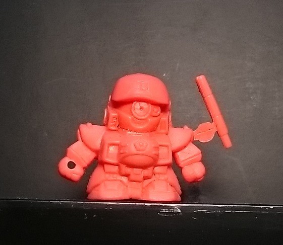 SDガンダム ガン消し パトレイバー1 教習用レイバー 橙 未切拍卖