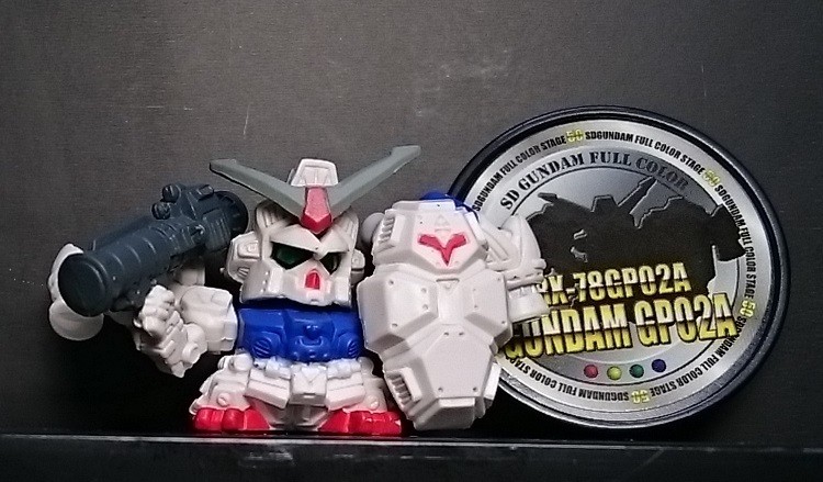 SDガンダム ガン消し フルカラー ステージ50 ガンダム試作2号機拍卖