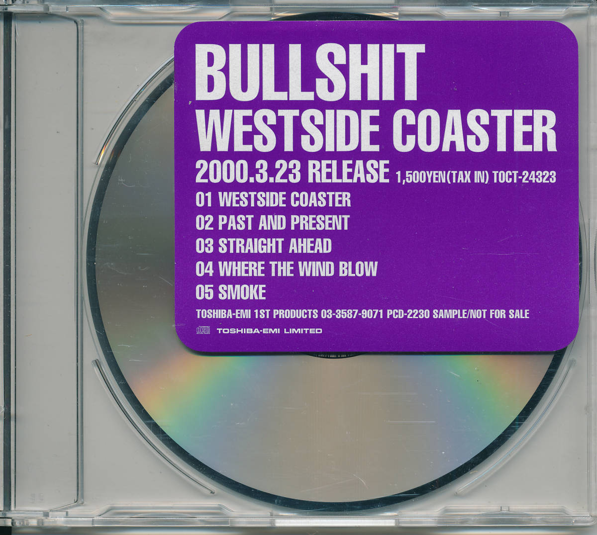 BULLSHIT / WEST SIDE COASTER /中古CD!39626拍卖