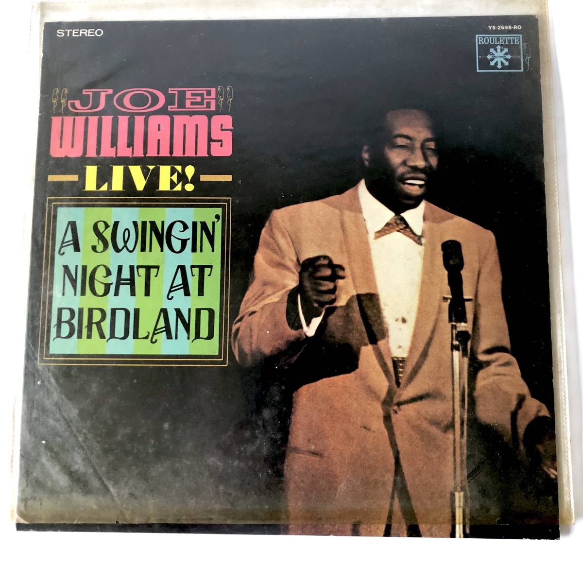 Joe Williams ジョー・ウィリアムズ Live /A Swingin' Night At Birdland 中古拍卖