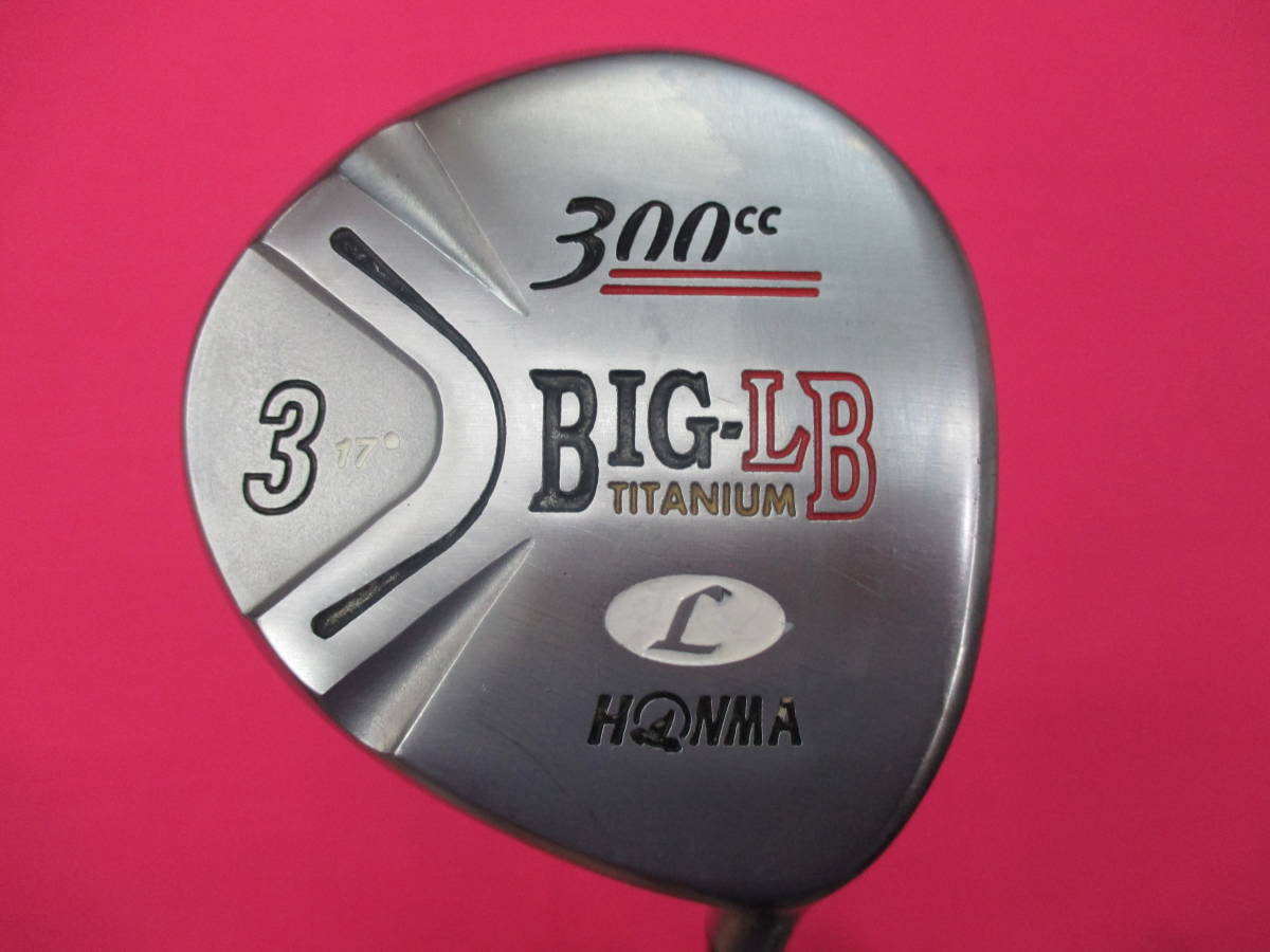 女性用 ホンマ BIG-LB 300㏄ Fw3番 17° FLEX L拍卖
