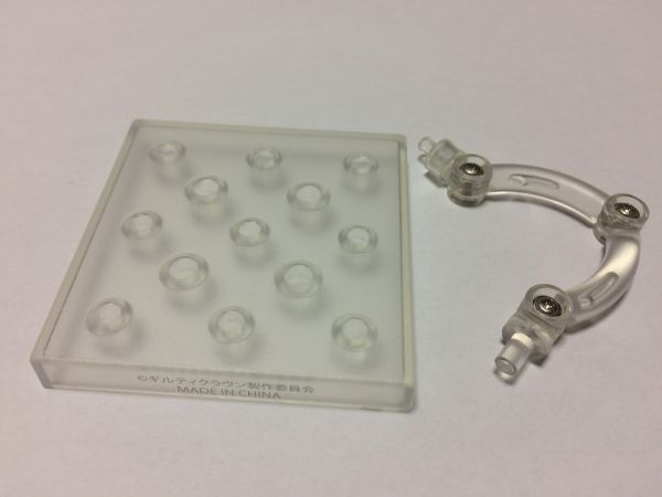 ねんどろいど パーツ ギルティクラウン 楪いのり 台座 四角/透明拍卖
