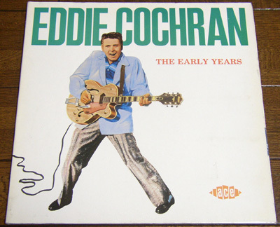 Eddie Cochran - The Early Years - LP/50s,ロカビリー,Don't Bye Bye Baby Me,Slow Down,Latch On,Jelly Bean,Pink Peg Slacks,Ace Record拍卖