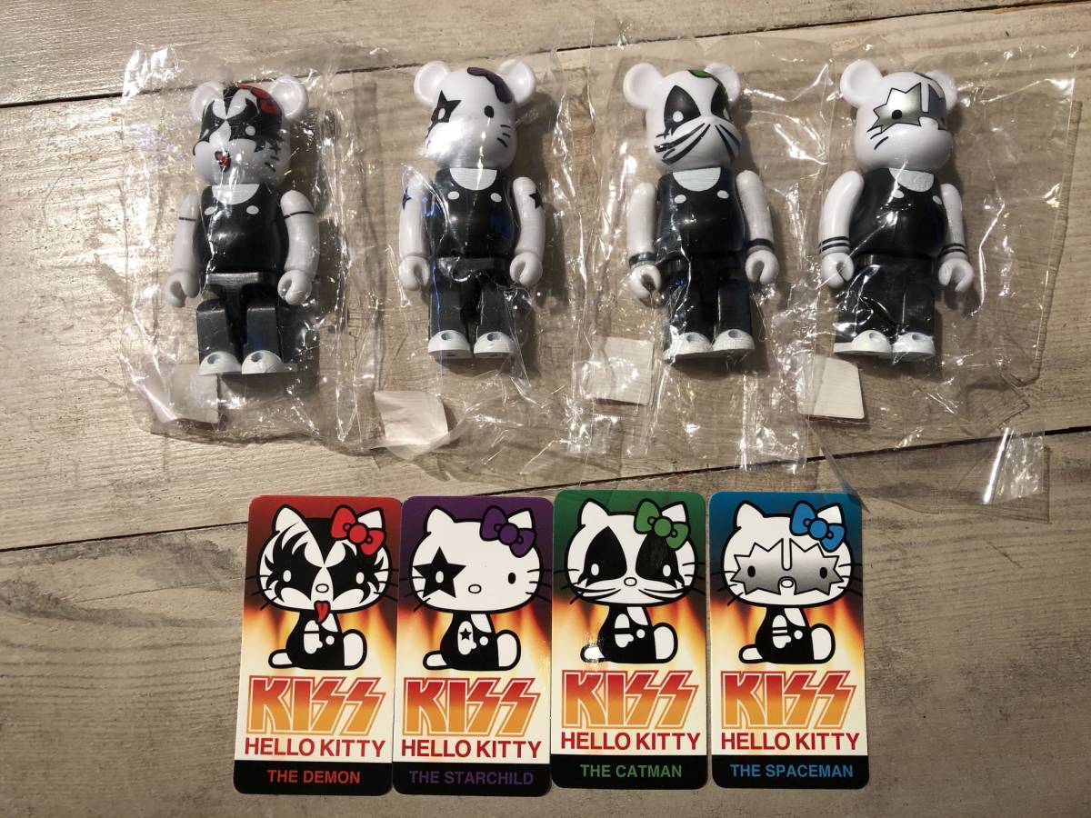 ベアブリック/BE@RBRICK シリーズ25 キュート 表/裏 KISS × HELLO KITTY(メディコムトイ・フィギュア・サンリオ・ハローキティ)拍卖