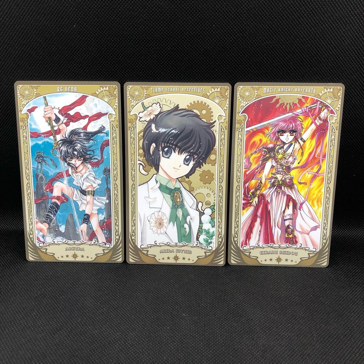 CLAMP展 限定販売 CLAMP学園探偵団 アルカナカードコレクション 3枚セット拍卖
