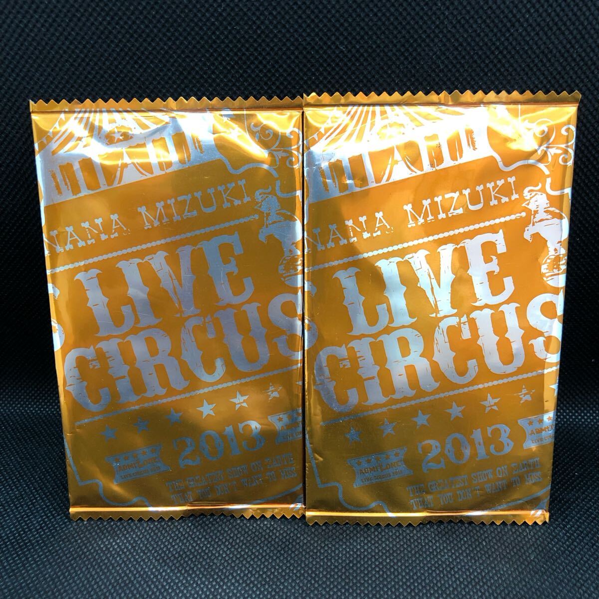 水樹奈々 2013 LIVE CIRCUS カード 声優カード 未開封パック 2枚セット拍卖