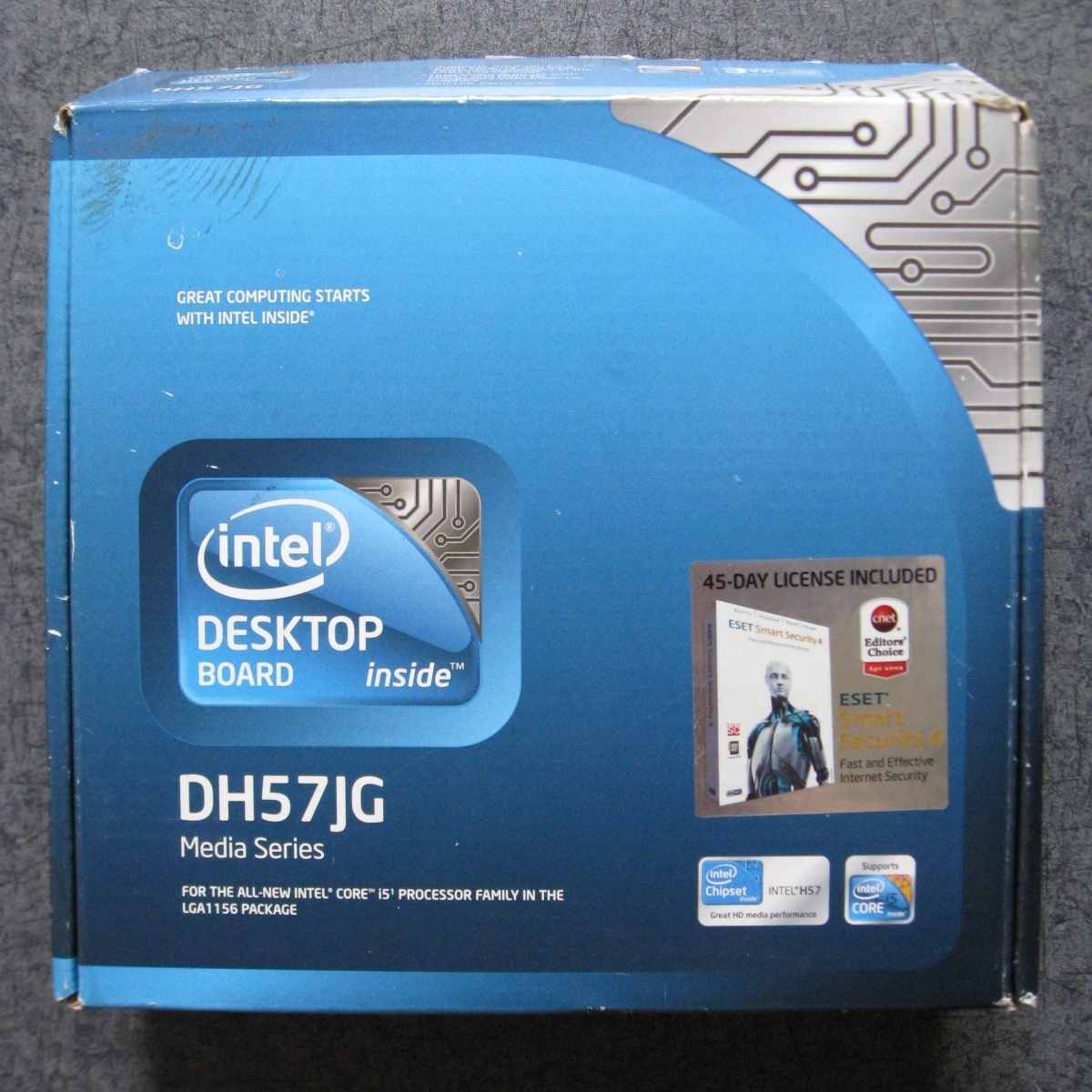 Intel DH57JG(JGIBX10J.86A.0663.2011.1019.0408) 動作確認済拍卖