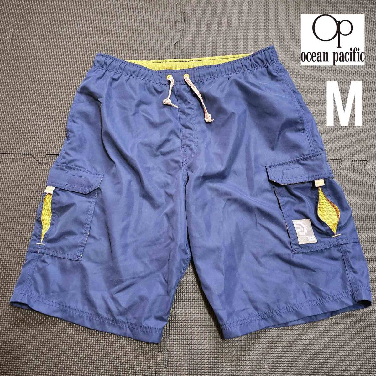 Ocean Pacific サーフパンツ 水着 ブルー M ハーフパンツ拍卖