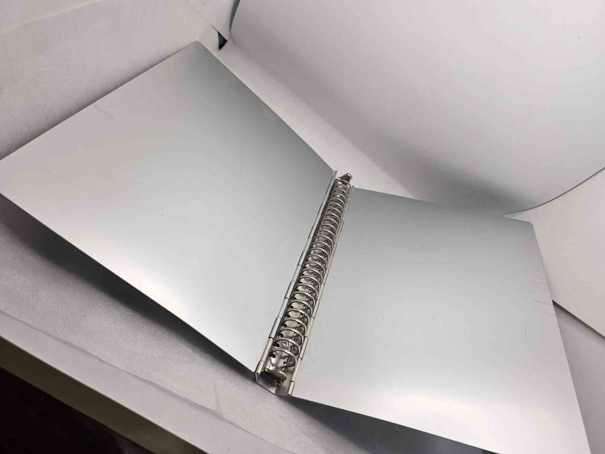 【激レア】アルミ バインダー ルーズリーフ 26穴 無印良品拍卖