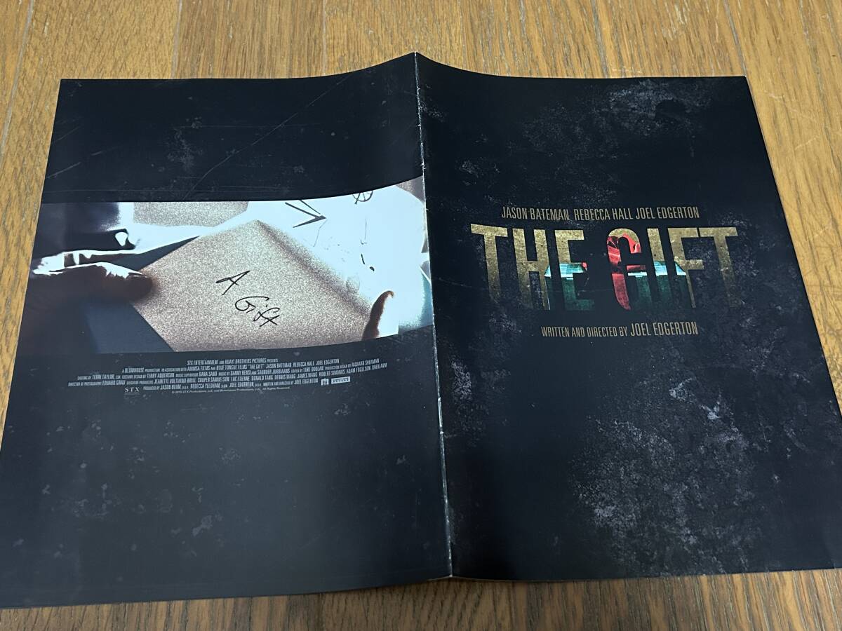★即決落札★非売品/映画プレスブック「ギフト」ジョエル・エドガートン/ジェイソン・ベイトマン/レベッカ・ホール拍卖