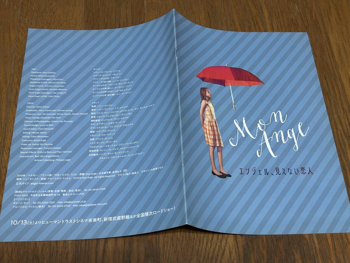 ★即決落札★非売品/映画プレスブック「エンジェル、見えない恋人」フルール・ジフリエ/マヤ・ドリー/ハンナ・ブードロー拍卖