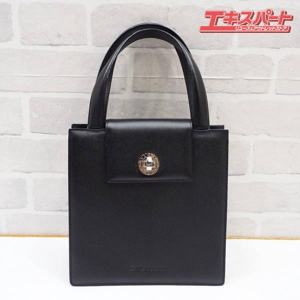 BVLGARI ターンロック 2WAY バッグ ハンドバッグ ショルダーバッグ グレインレザー ブルガリ 戸塚店拍卖
